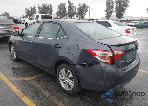 2014 Toyota Corolla Le Eco Plus из США, поврежденный, VIN 5YFBPRHE6EP030223